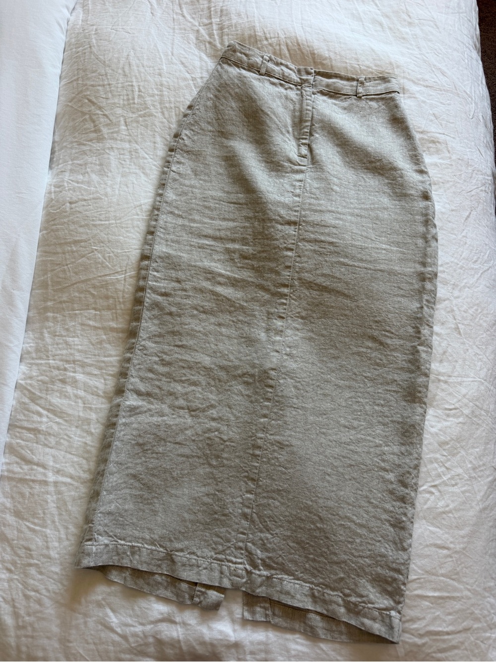 Reformation Gia Midi Linen Skirt - Picture 3 of 4